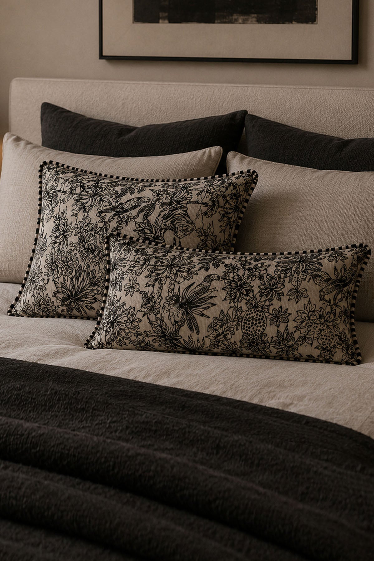 Toile De Jouy Pillow Case