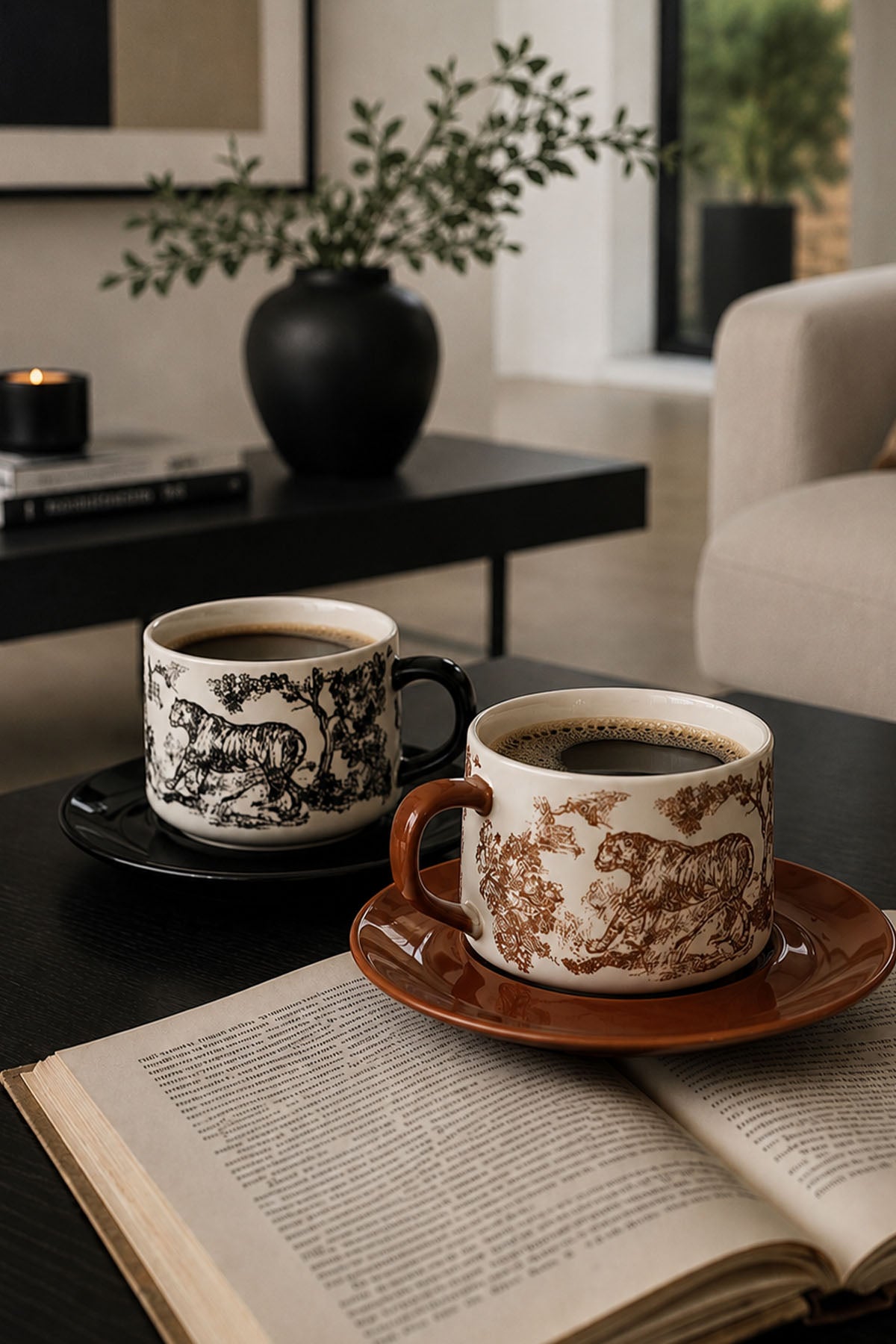 Toile De Joy Ceramic Mug