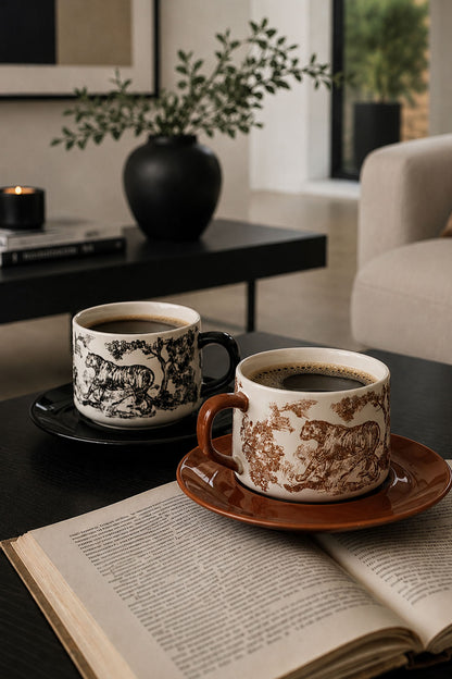 Toile De Joy Ceramic Mug